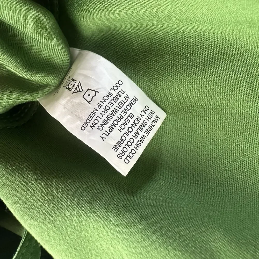 pac 1980 green one piece Sleeveless Workout Activewear Romper shorts Size M